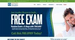 Desktop Screenshot of pendletondental.com